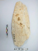 藏品(大長條形打製石斧)的圖片